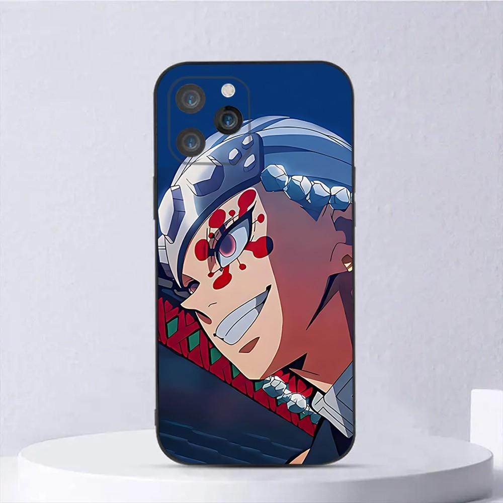 

Чехол для телефона с аниме Тэнген Узуй для iPhone 16, 15, 14, 13, 12, 11, Plus, Pro Max, XS, X, E, SE, Mini, Мягкий силиконовый, Черный iPhoneXSMAX