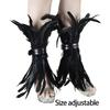 Adjustable Feather Ankle Cuff for Halloween Costume Parties Stage Performances Cosplay Event and Themed Celebrations