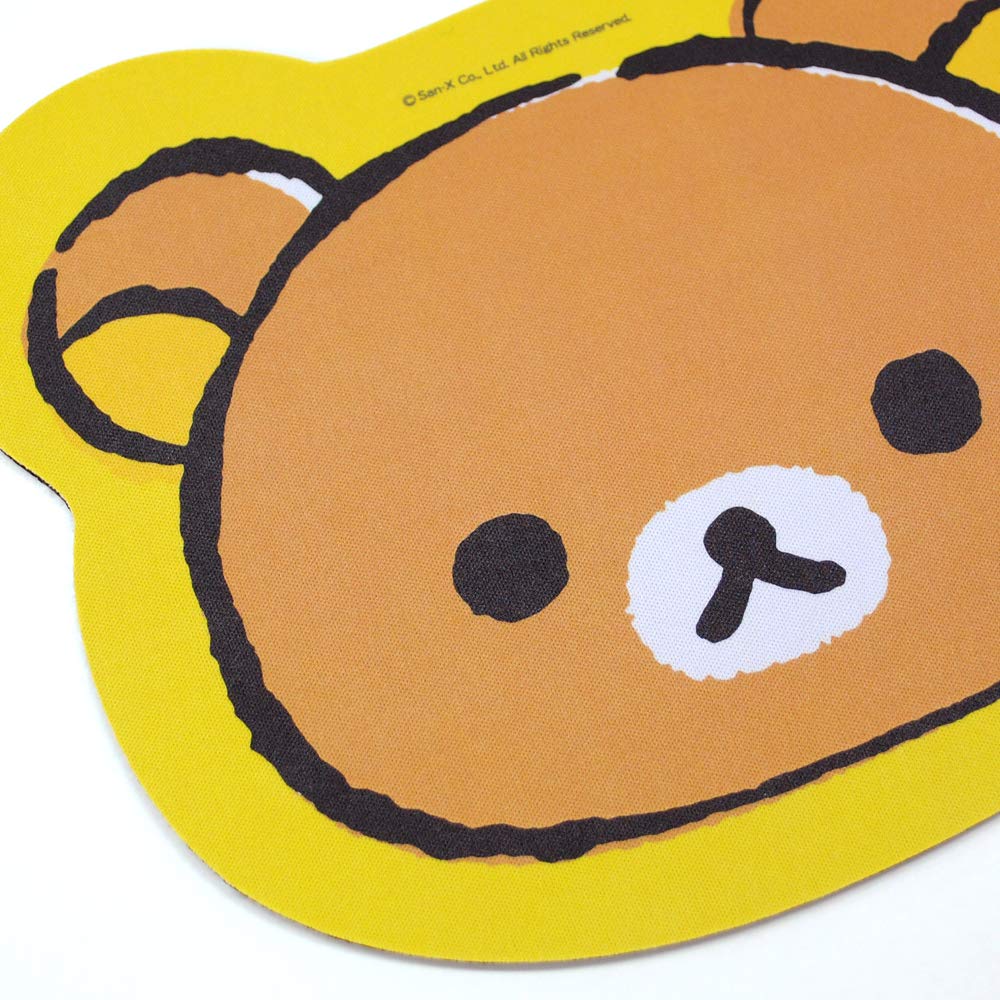 Dear Cars Die-Cut Mouse Pad - Rilakkuma (Rilakkuma Face) 4001-K53-060