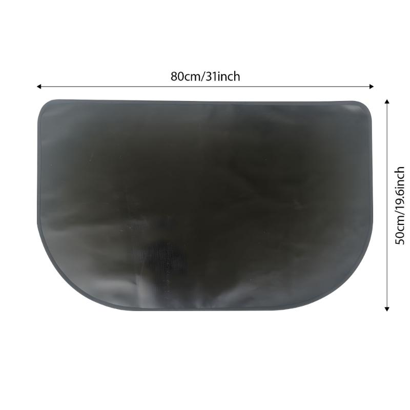 Indoor Fireplaces Mat Outdoor Flame Resistant Pad Nonslip Fiberglass Floor Protections Rug Mat Wood Stove Pad Easy to Use