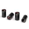 4pcs Carbon Fiber Alloy Car Wheel Dust Covers Tire Valve Caps for Subaru STI XV WRX BRZ FORESTER IMPREZA LEGACY OUTBACK ASCENT lki1