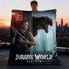 1pc Jurassic World Outdoor Flannel Blanket, Cozy & Warm Soft Te Playful Design, Napping Camping,