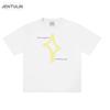 Streetwear Oversized Unisexs TShirt Cotton Polarity Aesthetic Graphic Print Tops Korean Harajuku Goth Y2k Hip Hop Clothing Unisex