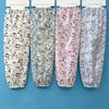 New Fashion Floral Ice Silk Gloves Anti-UV Loose Long Mittens Breathable Arm Protectors Riding Driving Sleeves Summer