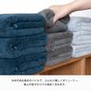 Bloom Jovia Senshu Handdoek Badset van Katoen x IJs Japans Gemaakte Handdoeken, 2, Dik, Premium, Pluizig, 100% (Marinegrijs)