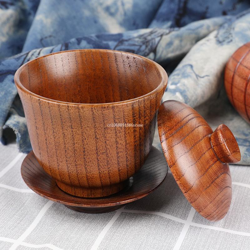 1Pcs Wooden Big Belly Cups Handmade Jujube Wood Handle Cups Beer Tea Coffee Milk Water Cup Kitchen Bar Drinkware for Kitchen Bar