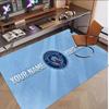 Personalized Crystal Velvet Carpet Manchester City Pattern Non Slip Floor Rug