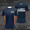 Boy 3D T-shirt  Boy’s and Kids WRC World Rally Championship Graphic Tee Printed Breathable Quick-Dry Family Matching Summer Sports T-Shirt