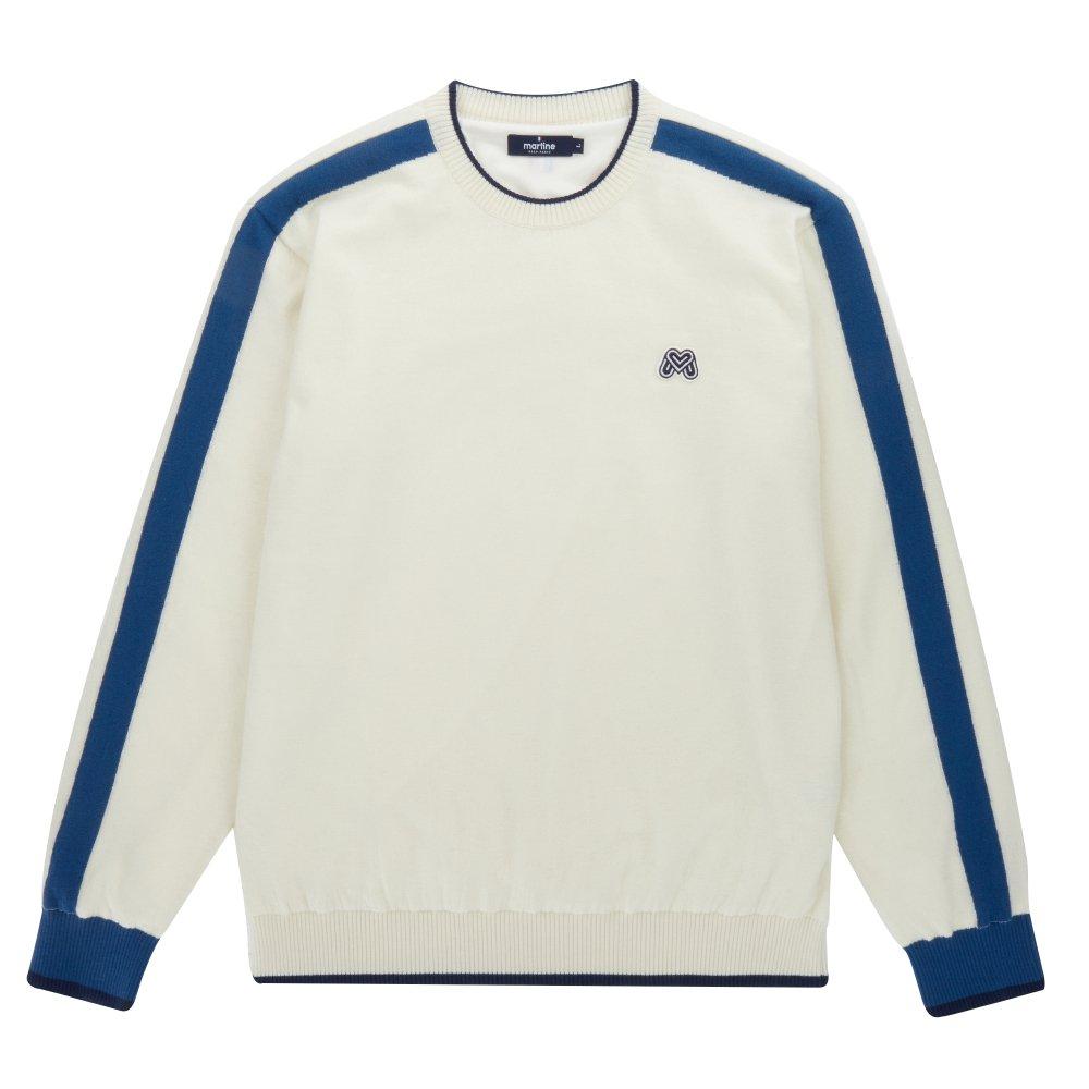 MARTINE GOLF Basic Windshield Pullover_Ivory (Men)