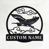 Metal Bird Wall Art Sculpture Home Decor Intricate Cutout Silhouette