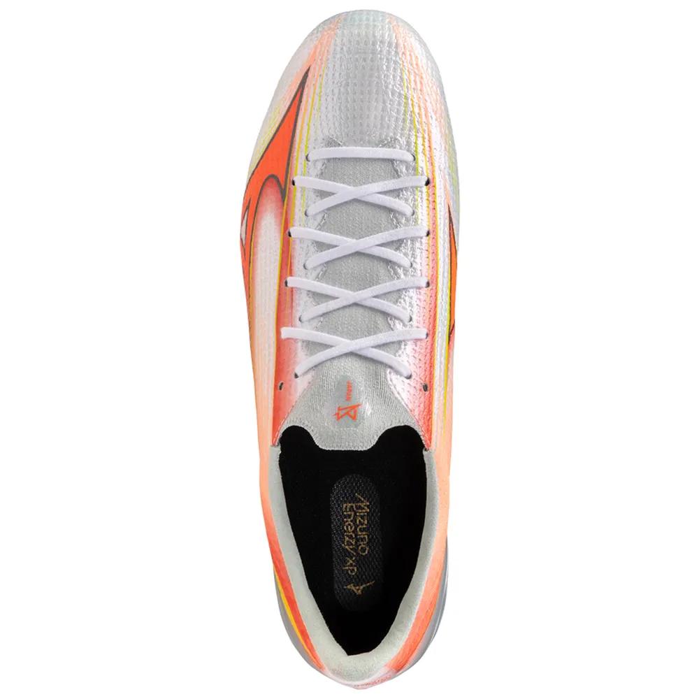Mizuno Alpha III Elite AG soccer shoes White/Orange