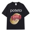 Kasane Teto T Shirt Funny Cute Unisex Women Clothing Fashion Harajuku Tshirts Summer Cotton Oversized Casual Short Sleeve Tshirt