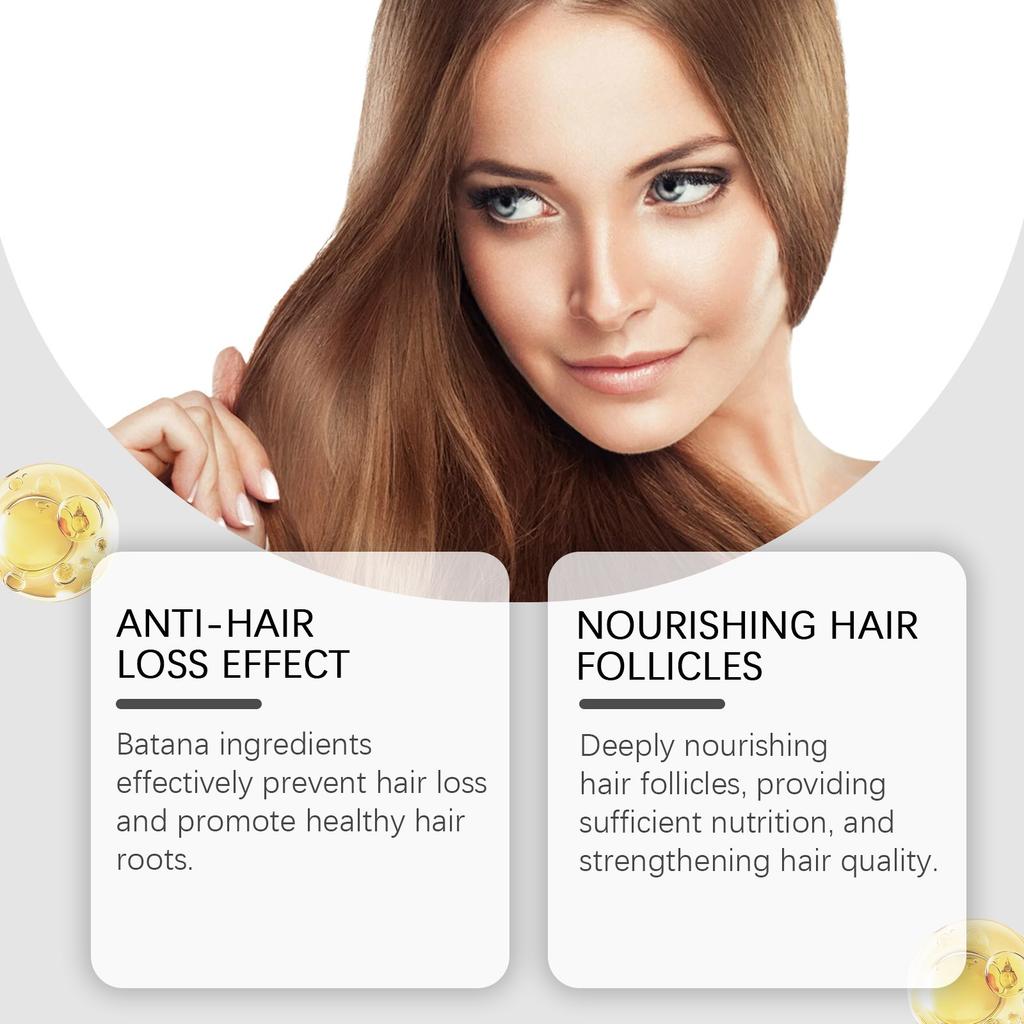 Krem do włosów Batana Odżywiająca pielęgnacja włosów Nawilża włosy grube i delikatne, Łagodzi suchość Wzmacnia wytrzymałość i utrwala włosy Pielęgnacja skóry głowy 120G