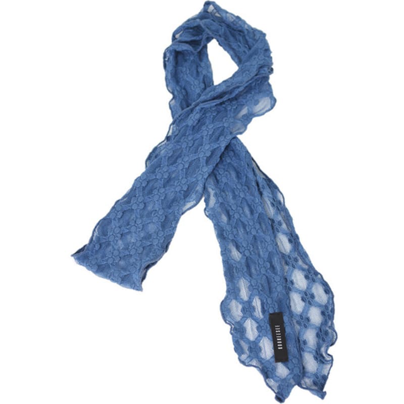 KOOKEESEE Net Lace Scarf (Blue)