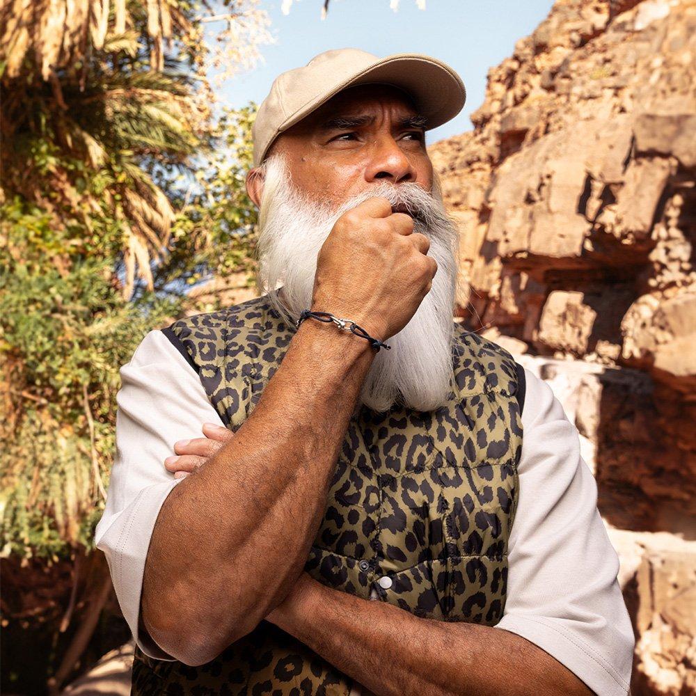 Pig & Hen Dunting Dean Bracelet - Navy x Silver