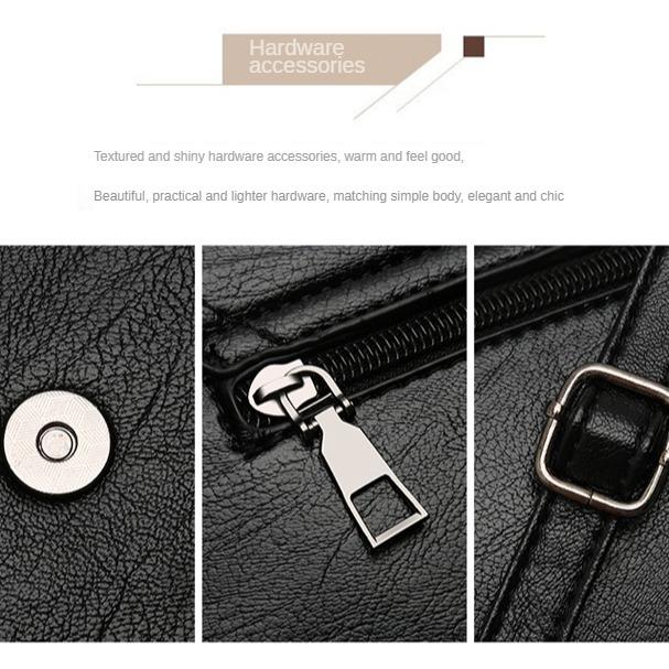 Damentasche, 2024 neu modisch, Damen-Schultertasche, weiche Lederstruktur, Mutter-Umhängetasche mit großem Fassungsvermögen, Damentasche