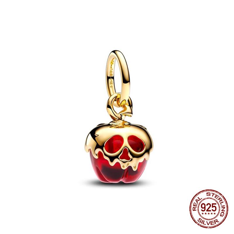 New  Mickey Minnie Beaded Marvel Lron Man Charms Plata De Leyoriginales Fit Bracelet Diy Jewelry Making Women'S Gift