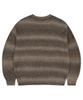 MAHAGRID Varsity Logo Gradation Knit Sweater Brown(Mg2Efmk606A)