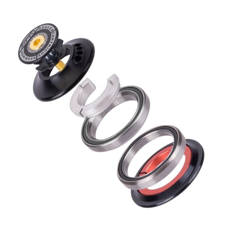 Internal Routing Bike Headsets Double Cable Port Bike Headsets Inner Cable Routing For Brake Line and Shifters