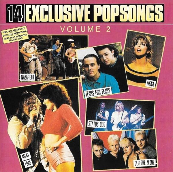 CD VARIOUS - 14 Exclusive Popsongs Vol. 2 ADEHCD814 Arcade 1986 Netherland Rock Used