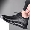 Fashion New Men Shoes Casual Sneakers Genuine Leather Shoes Men's Spring Autumn Lightweight Soft Sole Anti Slip Daily Life Walking Shoes