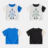 Neue Sommer-Kinderkleidung Jungen-T-Shirt Kurzarm Kinder-Strickshirt