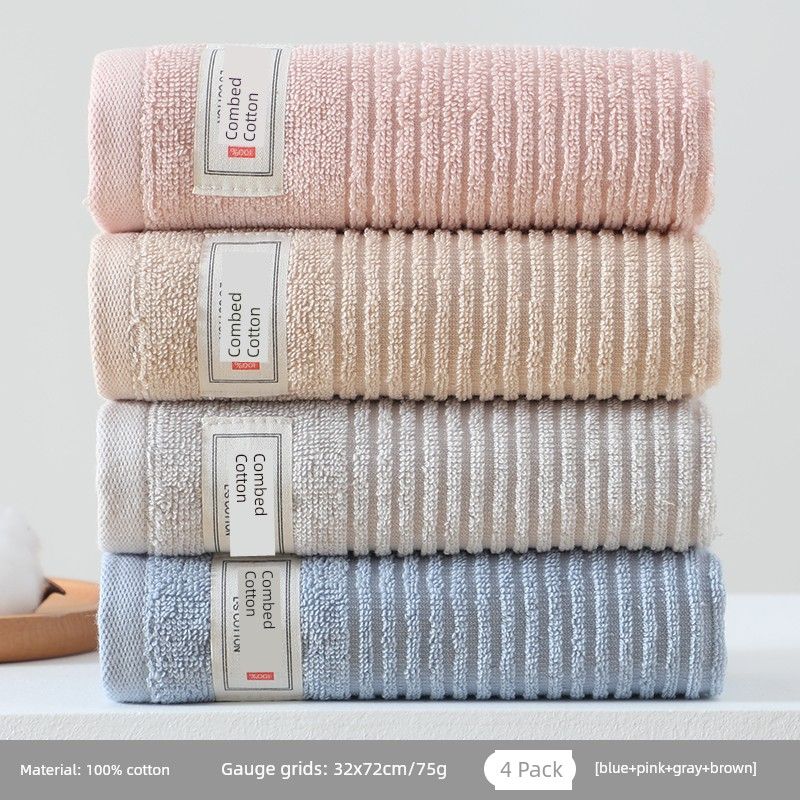Water-Absorbing Bath Soft Comfortable Quick-Drying Pure Cotton Towel