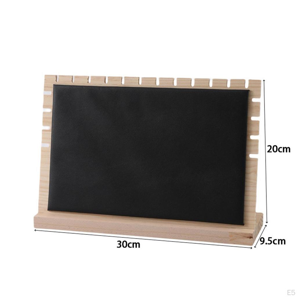 Elegant Wooden Jewelry Stand for Necklace Organization In Home Or Store