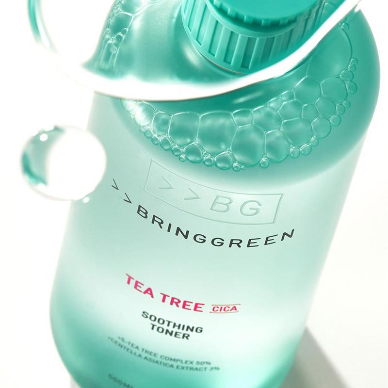 BRING GREEN Teebaum Cica Beruhigendes Gesichtswasser 250ml