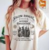 Halloween Salem Witch Convention Tshirt, Vintage Salem Massachusetts Trip