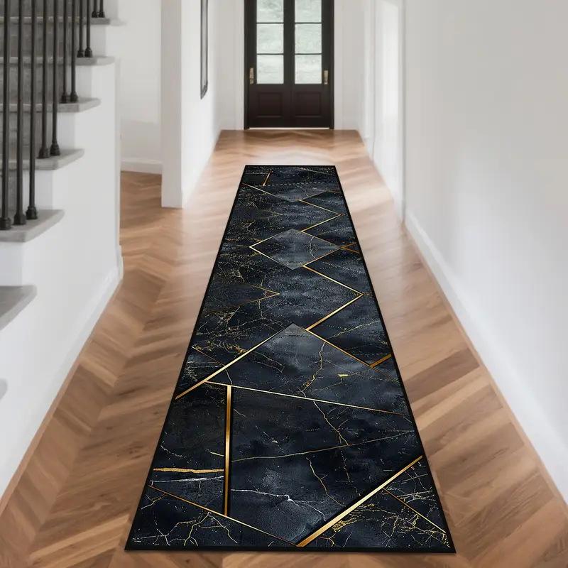 1 tapis de cuisine anti-fatigue, luxueux, imperméable, antidérapant, épais, rembourré, tapis de cuisine très résistant et confortable pour la cuisine