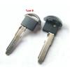 10PCS Uncut Blank Smart Key Blade For MAZDA M3 M6 Summit CX5 Smart Card Emergency Key Insert Blade