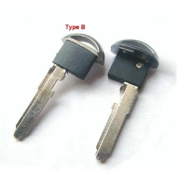 10PCS Uncut Blank Smart Key Blade For MAZDA M3 M6 Summit CX5 Smart Card Emergency Key Insert Blade