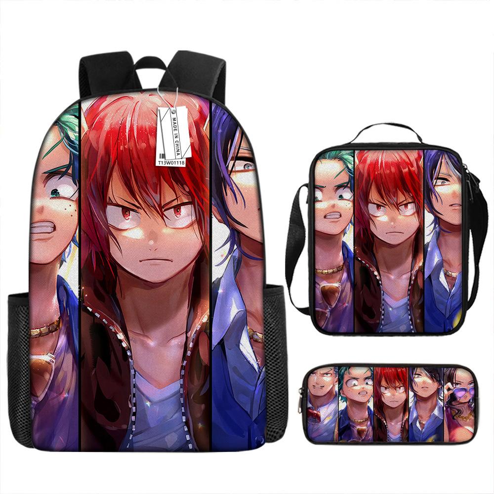 My Hero Academia MyHeroAcademia Student School Bag Burden Reduction Spine Protection Backpack Backpack Lightweight Spine Protection