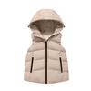 Children's Fashionable Casual Hooded Vest Jacket