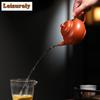 240ML Classic Yixing Purple Clay Teapots Handmade Pot Raw Ore Dahongpao Mud Tea Brewing Kettle Chinese Zisha Teaset for Tea Gift
