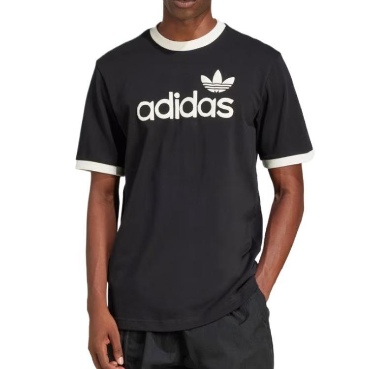 adidas Originals Comfortable Casual Logo Print Short Sleeve T-Shirt JC8372