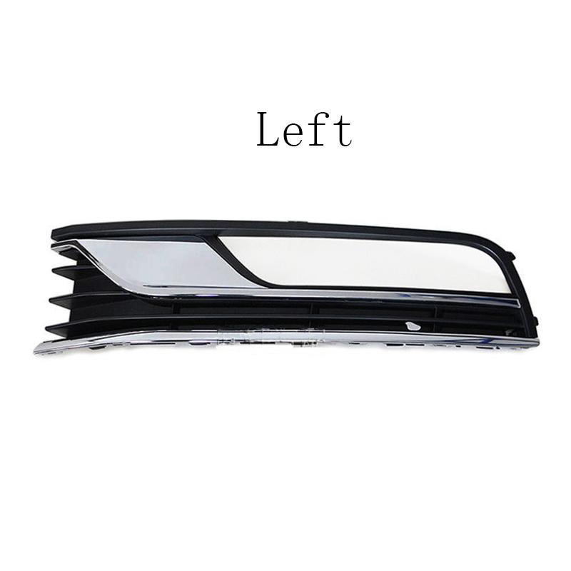 Auto Front Left Right Bumper Fog Light Lamp Chrome Grill for VW Passat B7 2012 2013 2014 2015 2016 3AD853665 3AD853666 Left