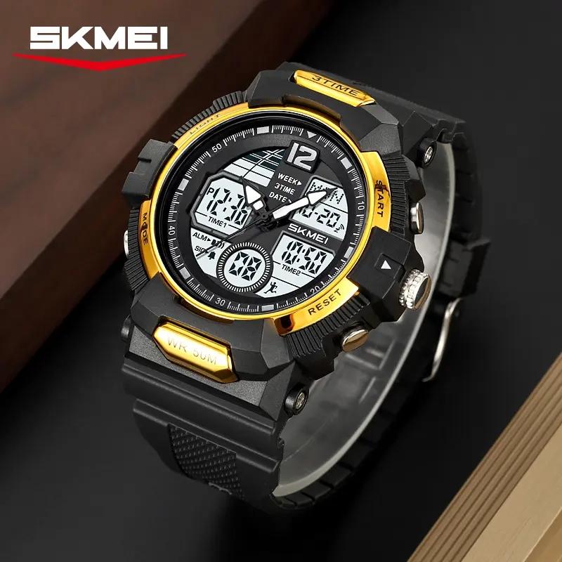 SKMEI 2354 Fashion Brand Outdoor Casual Clock Relogio Masculino Luxury Sports Watch Men Digital Quartz LED Wristwatches for Man