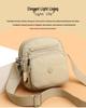 2026 Women's Lightweight Nylon Crossbody Bag with Multi-compartment and Water-repellent Design
