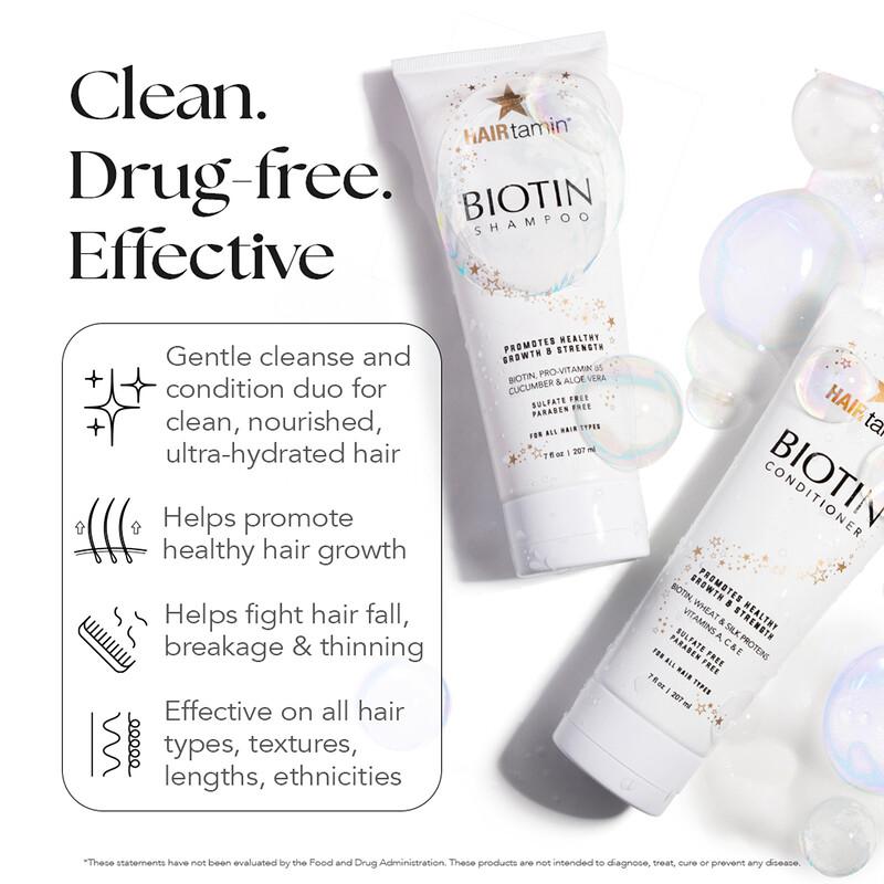 Biotin Shampoo, Botanical Blend, 7 Fl Oz (207 Ml)