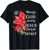 Men's and Women's T-shirts NEW LIMITED Blessed By God - Loved By Jesus, Christmas Best Gift T-Shirt S-3XL