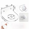 4Pcs Acrylic Baseball Display Stand Transparent Wall Mount Display  Memorabilia Display