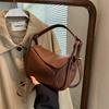 Feeling retro small square bag women's 2026 summer new niche portable commuter shoulder messenger bag women