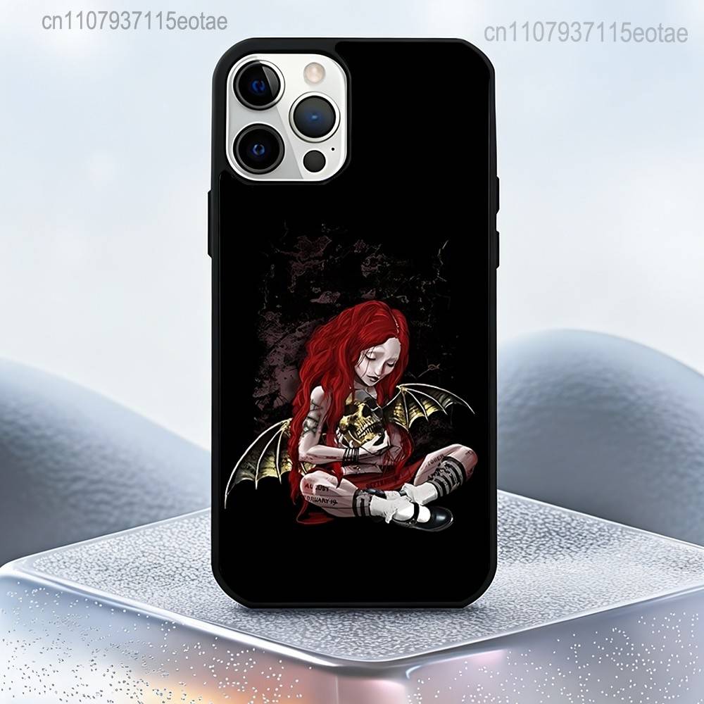 Avenged S-Sevenfold A7X Band  For IPhone 17,16,15,14,13,12,11,Pro,Max,Plus,Mini,SE4,E Protective Magnetic Case Cover