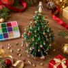 DIY Weihnachtsbaum-Dekorationsset für Familien-Feiertagsaktivitäten