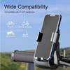 Shockproof Bike Phone Holder 360° Rotatable Navigation Bracket Handlebar Stand  Outdoor Riding