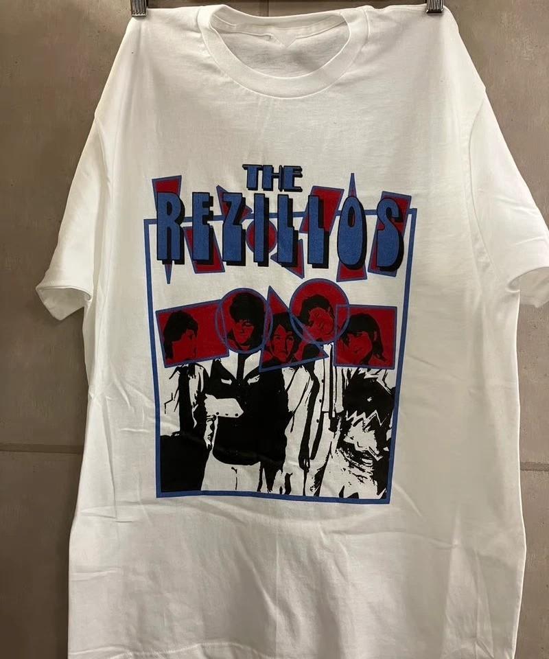 NEW THE REZILLOS Band Gift For Fans Heavy Cotton White T Shirt S-5XL BL2257 XXXL