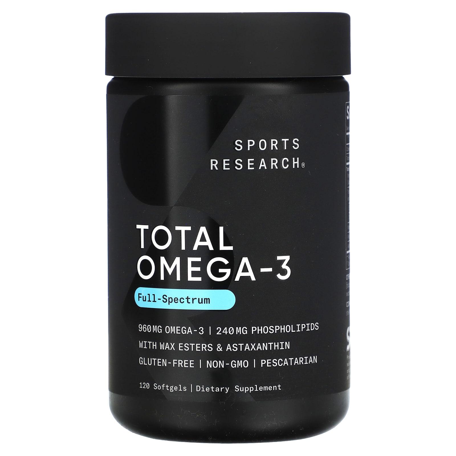 

Total Omega 3, 120 Softgels