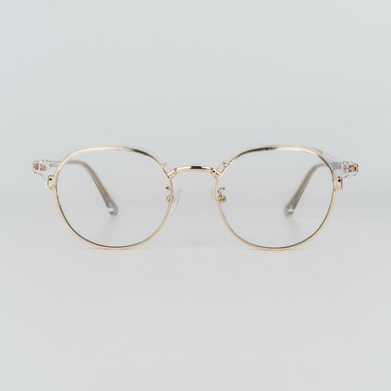 SBKA Maria clear horn-rimmed glasses